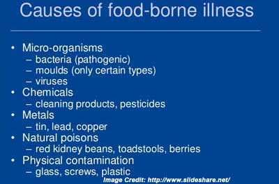 Causes Of Foodborne 