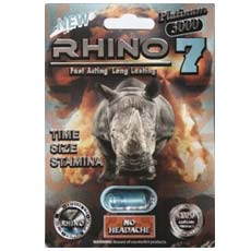 does the rhino 7 pill work
