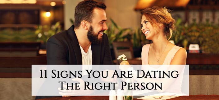 signs you are marrying the right person